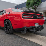 2008-2023 Dodge Challenger Centa VR2 Style Rear Diffuser - Vicrez
