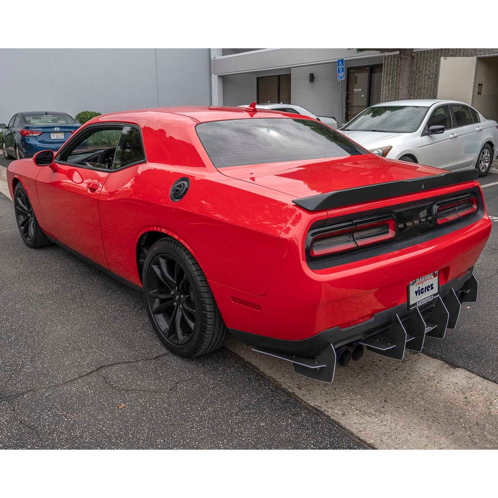 2008-2023 Dodge Challenger Centa VR2 Style Rear Diffuser - Vicrez