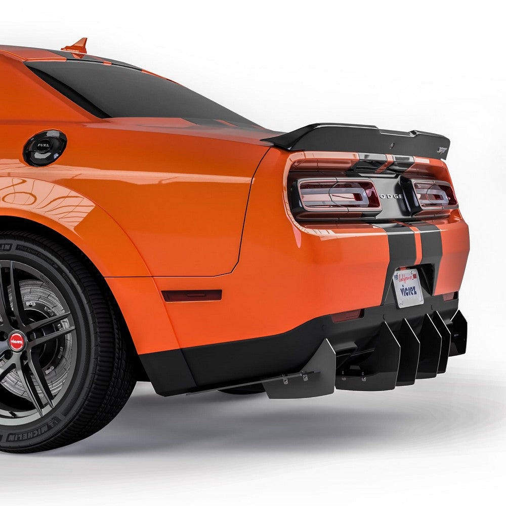 2008-2023 Dodge Challenger Centa VR2 Style Rear Diffuser - Vicrez