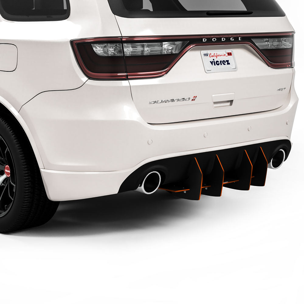 2014-2026 Dodge Durango Centa VR2 Style Rear Diffuser - Vicrez