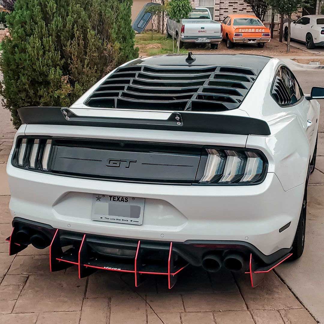 2015-2017 Ford Mustang Centa VR2 Style Rear Diffuser - Vicrez