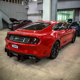 2018-2025 Ford Mustang Centa VR2 Style Rear Diffuser - Vicrez