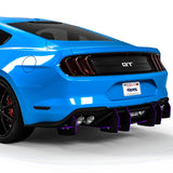 2018-2025 Ford Mustang Centa VR2 Style Rear Diffuser - Vicrez