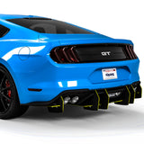 2018-2025 Ford Mustang Centa VR2 Style Rear Diffuser - Vicrez