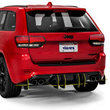 2017-2026 Jeep Grand Cherokee Centa VR2 Style Rear Diffuser - Vicrez