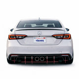 2017-2026 Honda Accord Centa VR2 Style Rear Diffuser - Vicrez