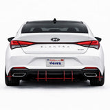 2020-2026 Hyundai Elantra Centa VR2 Style Rear Diffuser - Vicrez