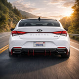 2020-2026 Hyundai Elantra Centa VR2 Style Rear Diffuser - Vicrez