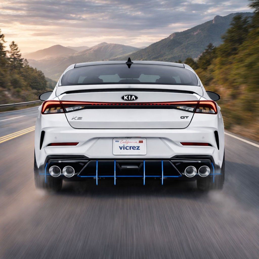 2021-2026 Kia K5 Centa VR2 Style Rear Diffuser - Vicrez