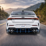 2021-2026 Kia K5 Centa VR2 Style Rear Diffuser - Vicrez