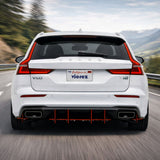 2019-2026 Volvo V60 Centa VR2 Style Rear Diffuser - Vicrez