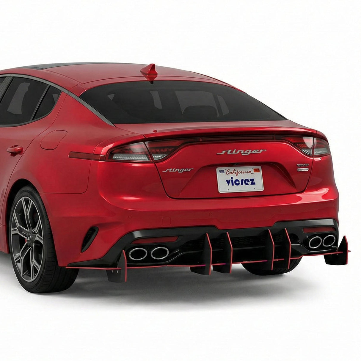 2018-2026 Toyota Corolla Centa VR2 Style Rear Diffuser - Vicrez