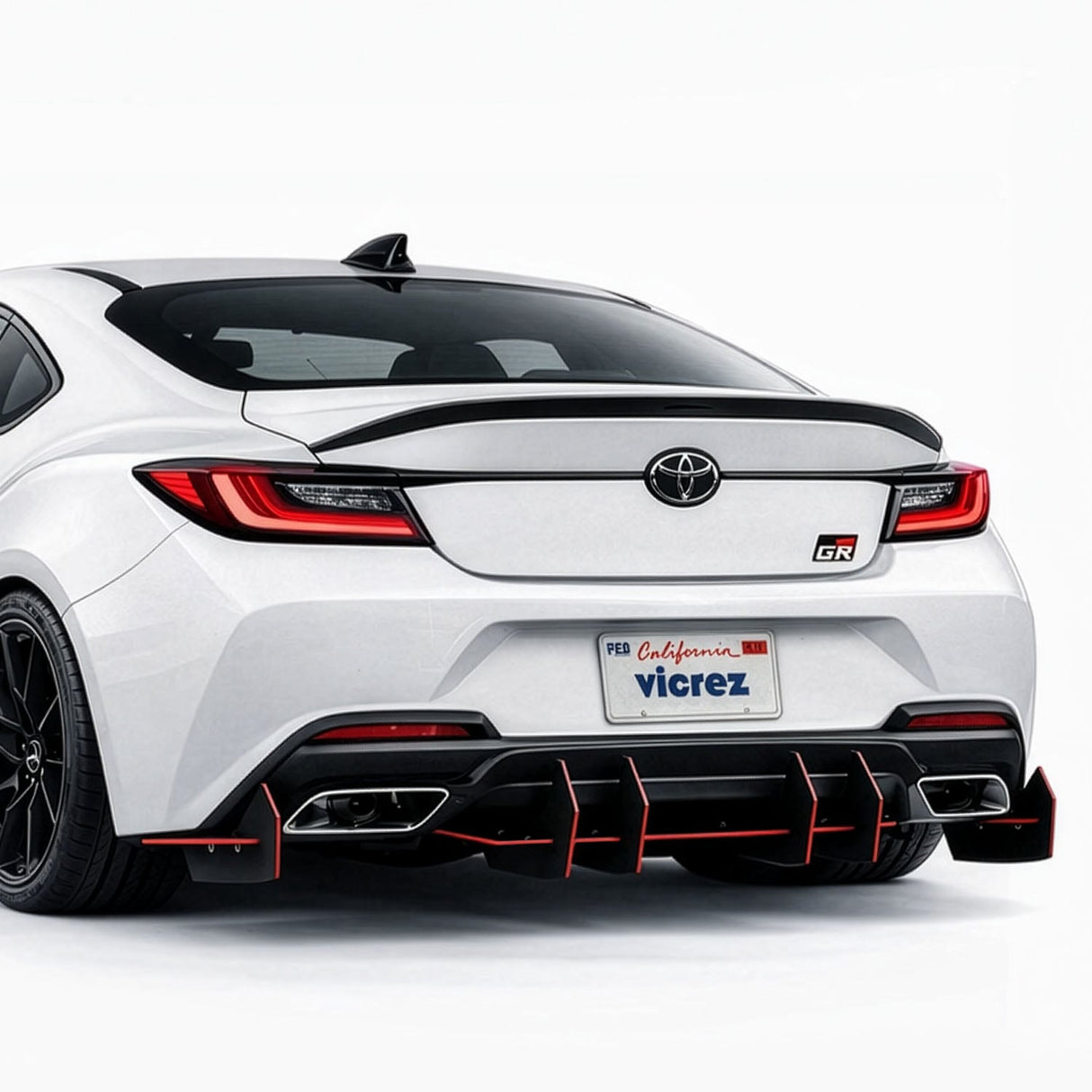2017-2026 Toyota GR86 Centa VR2 Style Rear Diffuser - Vicrez
