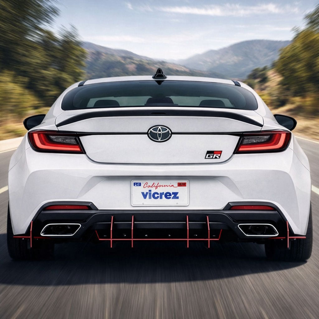 2017-2026 Toyota GR86 Centa VR2 Style Rear Diffuser - Vicrez