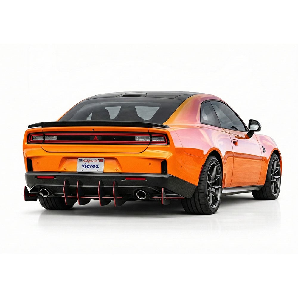 2026-2027 Dodge Charger Centa VR2 Style Rear Diffuser - Vicrez