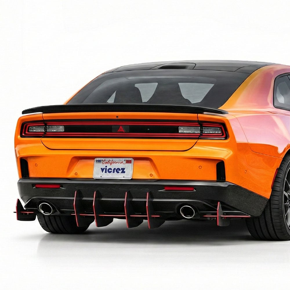2026-2027 Dodge Charger Centa VR2 Style Rear Diffuser - Vicrez