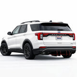 2017-2026 Ford Explorer Centa VR4 Style Rear Diffuser - Vicrez
