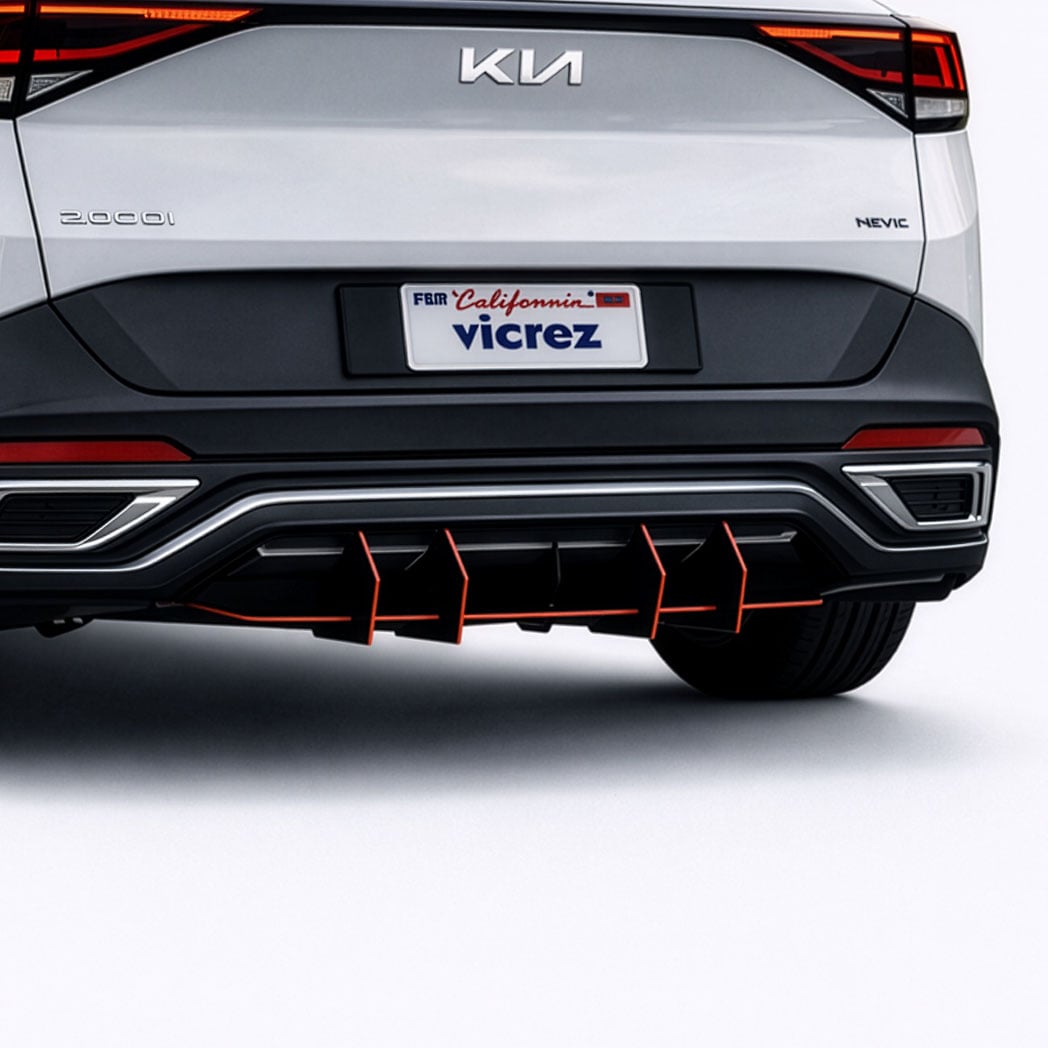 2020-2026 Kia Sportage Centa VR4 Style Rear Diffuser - Vicrez