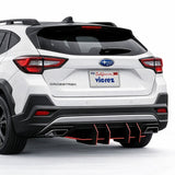 2018-2026 Subaru Crosstrek Centa VR4 Style Rear Diffuser - Vicrez