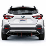 2018-2026 Subaru Crosstrek Centa VR4 Style Rear Diffuser - Vicrez