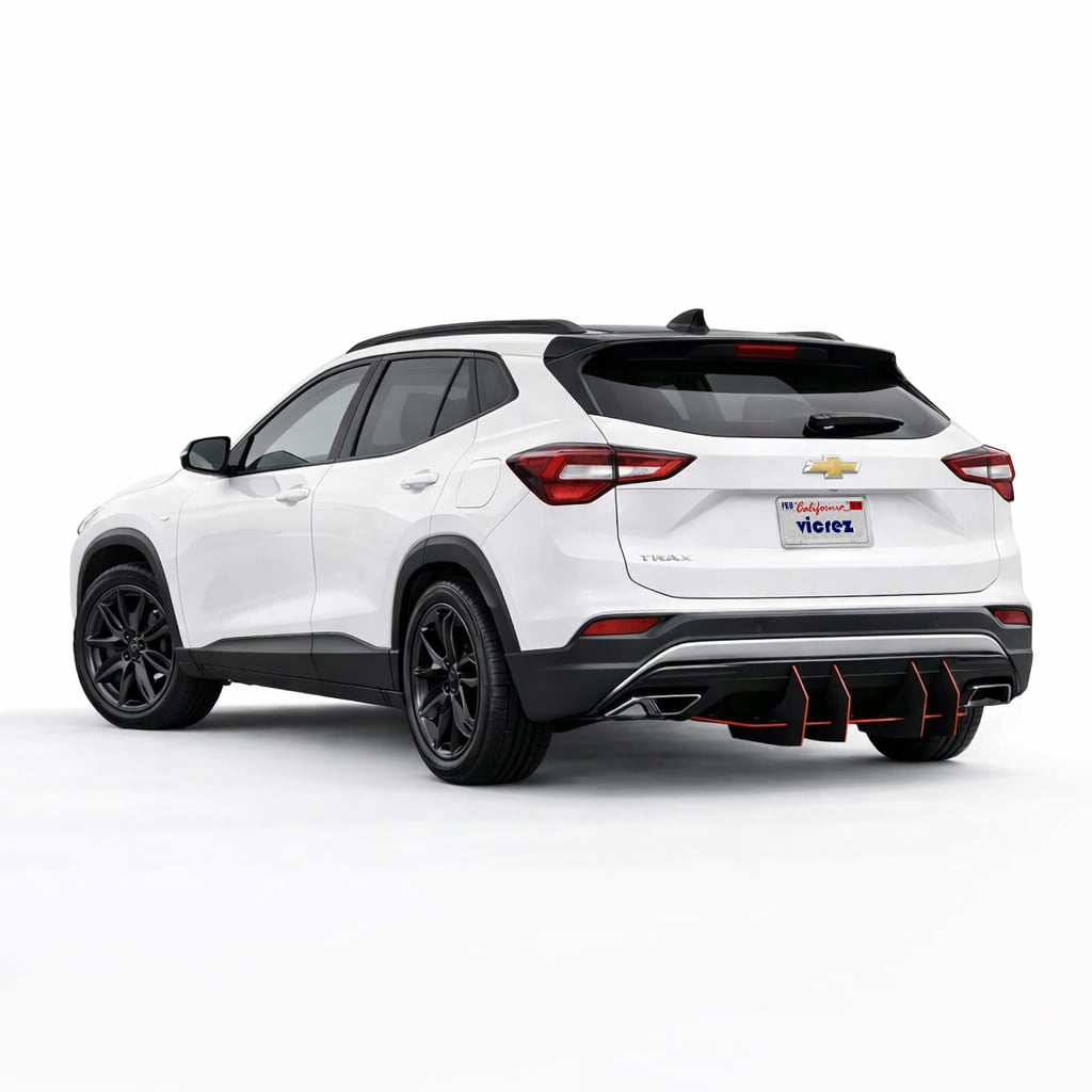 2019-2026 Chevrolet Trax Centa VR4 Style Rear Diffuser - Vicrez