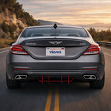 2022-2026 Genesis G70 Centa VR4 Style Rear Diffuser - Vicrez