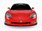 2005-2013 Chevrolet Corvette C6 VZ Style Front Bumper Splitter - Vicrez
