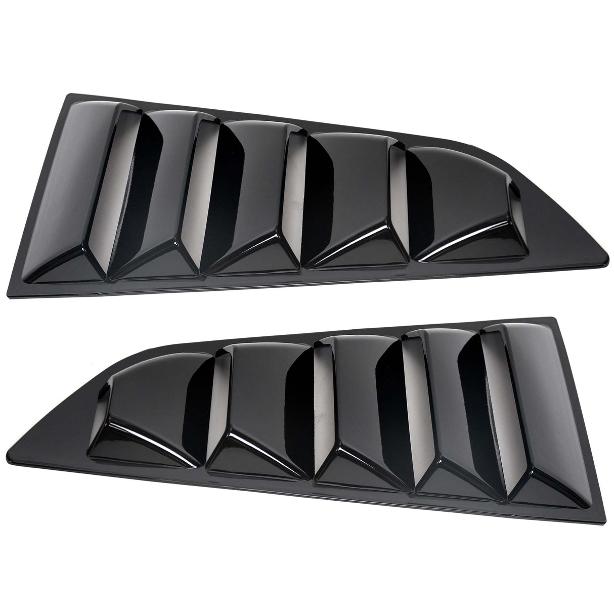 2014-2019 Chevrolet Corvette C7 LV Style Quarter Window Louvers - Vicrez