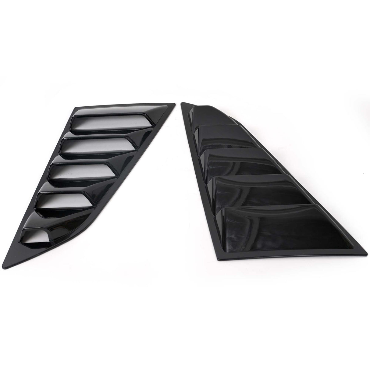 2014-2019 Chevrolet Corvette C7 LV Style Quarter Window Louvers - Vicrez