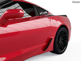 2014-2019 Chevrolet Corvette C7 LV Style Quarter Window Louvers - Vicrez