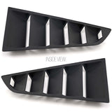 2014-2019 Chevrolet Corvette C7 LV Style Quarter Window Louvers - Vicrez