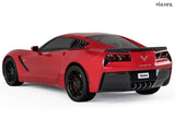 2014-2019 Chevrolet Corvette C7 LV Style Quarter Window Louvers - Vicrez