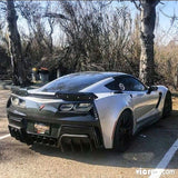 2014-2019 Chevrolet Corvette C7 VZ3 Style Rear Diffuser - Vicrez