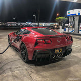 2014-2019 Chevrolet Corvette C7 VZ3 Style Rear Diffuser - Vicrez