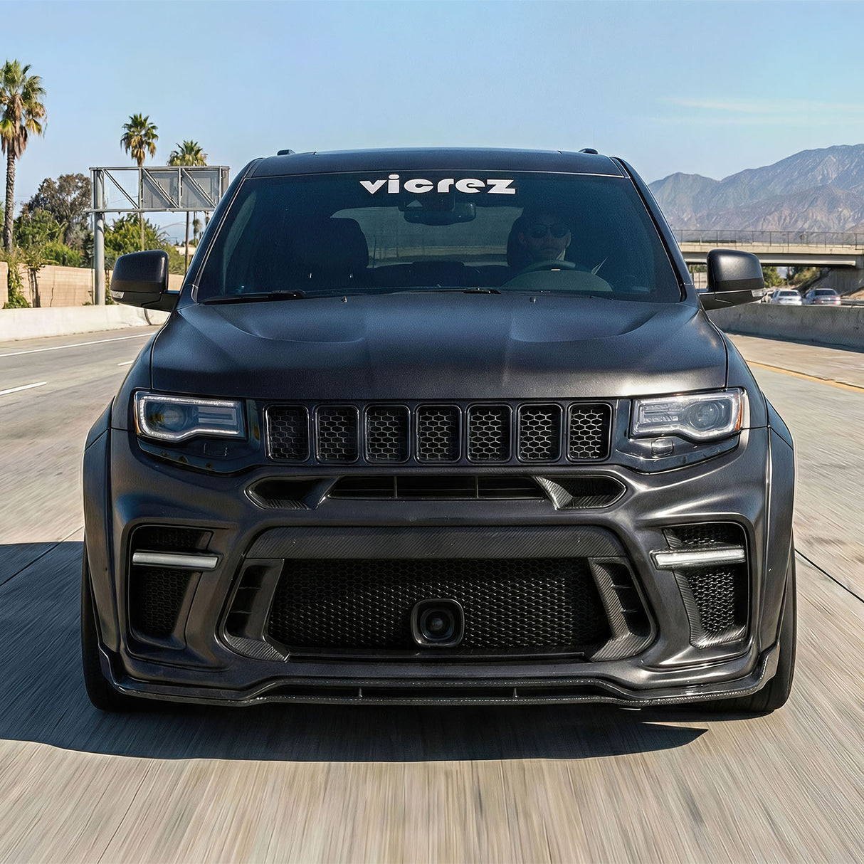 2012-2021 Jeep Grand Cherokee SRT Demon Style Widebody Kit - Vicrez