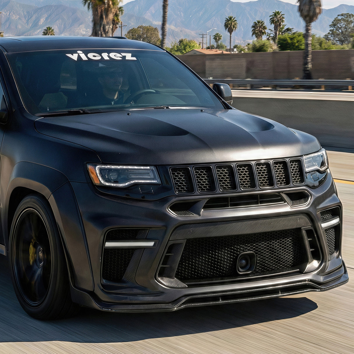 2012-2021 Jeep Grand Cherokee SRT Demon Style Widebody Kit - Vicrez