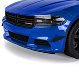2015-2023 Dodge Charger CR2 Style Front Bumper Canards - Vicrez