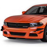 2015-2023 Dodge Charger SXT CR3 + CR2 Style Front Bumper Canards - Vicrez
