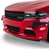 2015-2023 Dodge Charger CR3 Style Front Bumper Canards - Vicrez