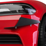 2015-2023 Dodge Charger CR3 Style Front Bumper Canards - Vicrez