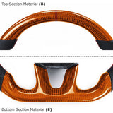 2015-2020 Jeep Grand Cherokee Carbon Fiber Steering Wheel+LED Dash - Vicrez