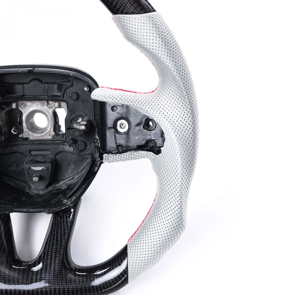 2015-2020 Jeep Grand Cherokee Carbon Fiber Steering Wheel+LED Dash - Vicrez