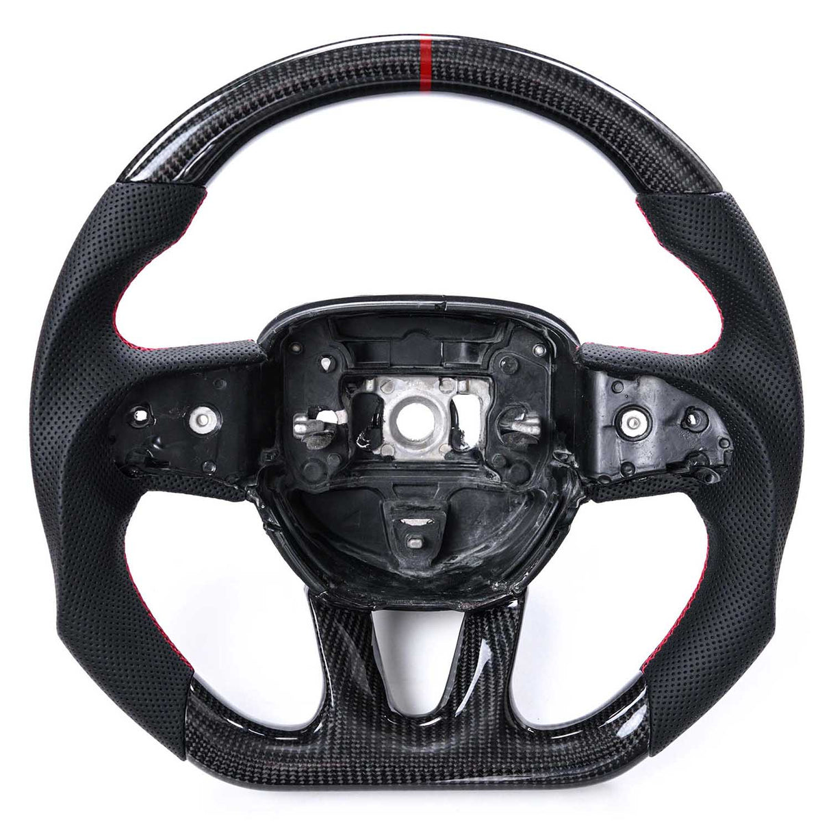 2015-2023 Dodge Challenger OEM Carbon Fiber Steering Wheel - Vicrez