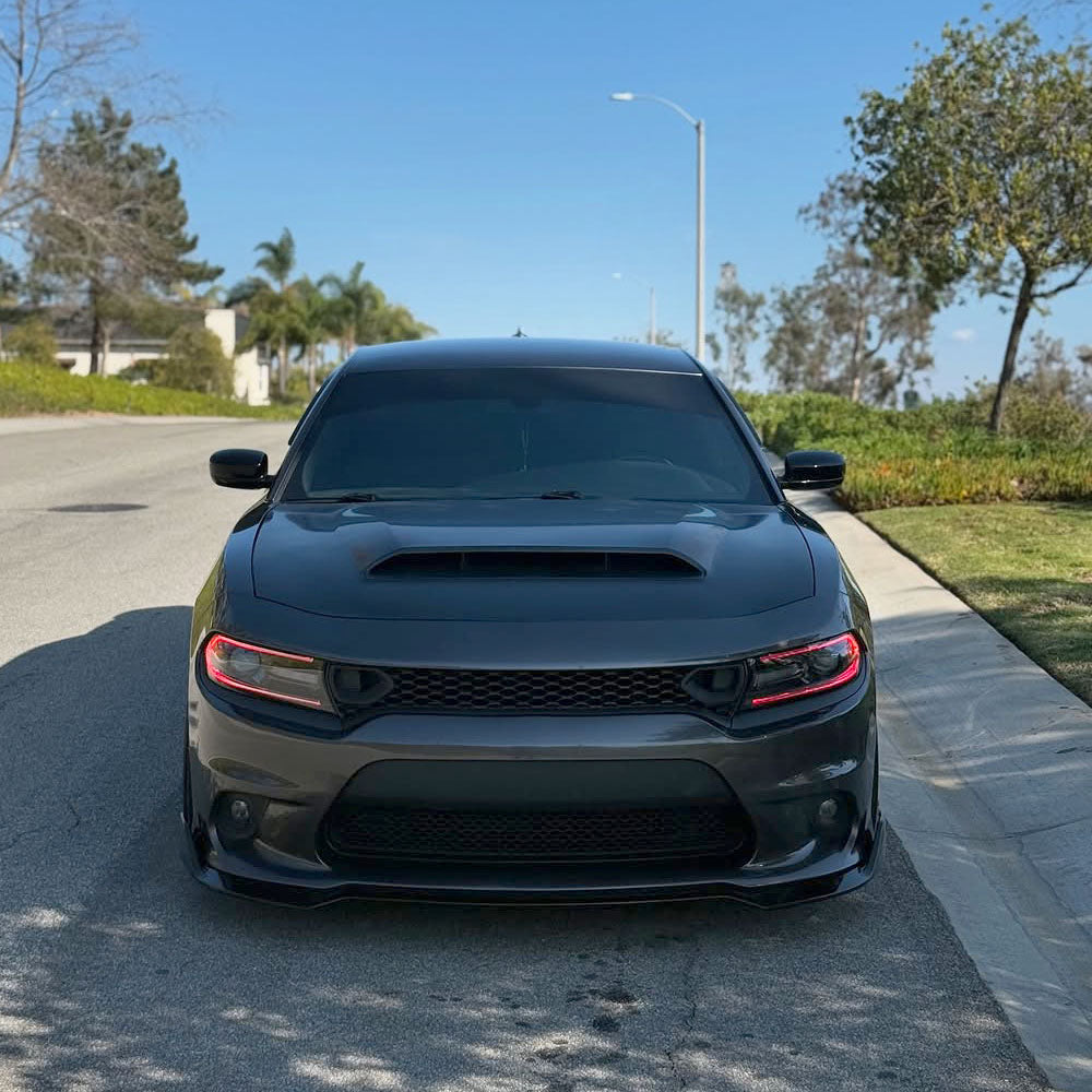2015-2023 Dodge Charger Demon Style Hood w/ Vent Scoop - Vicrez