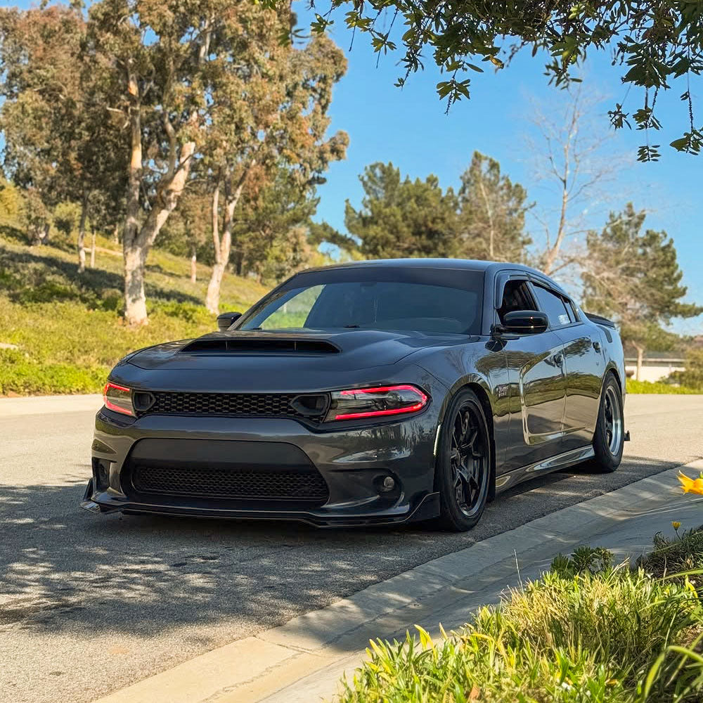 2015-2023 Dodge Charger Demon Style Hood w/ Vent Scoop - Vicrez