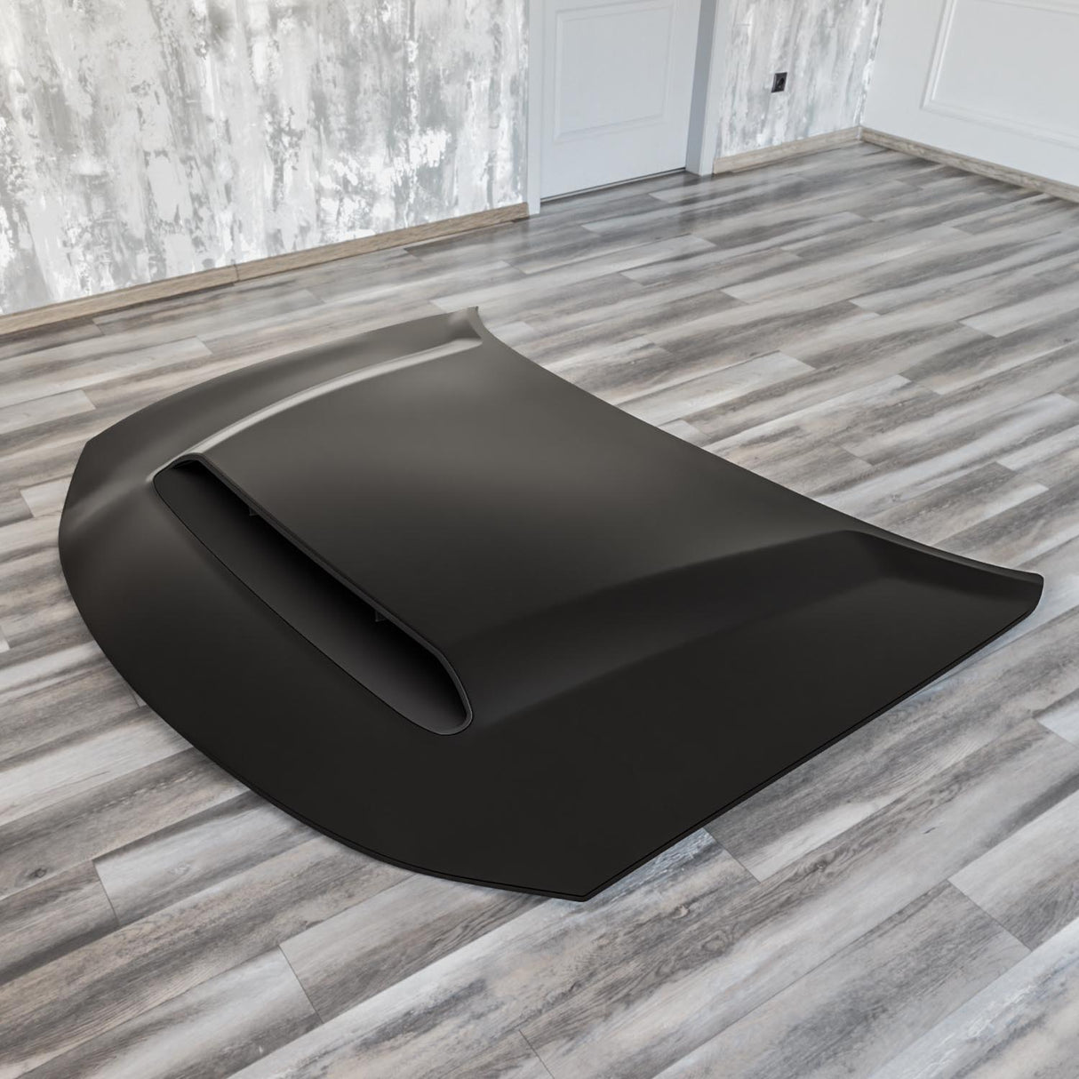 2015-2023 Dodge Charger Demon Style Hood w/ Vent Scoop - Vicrez