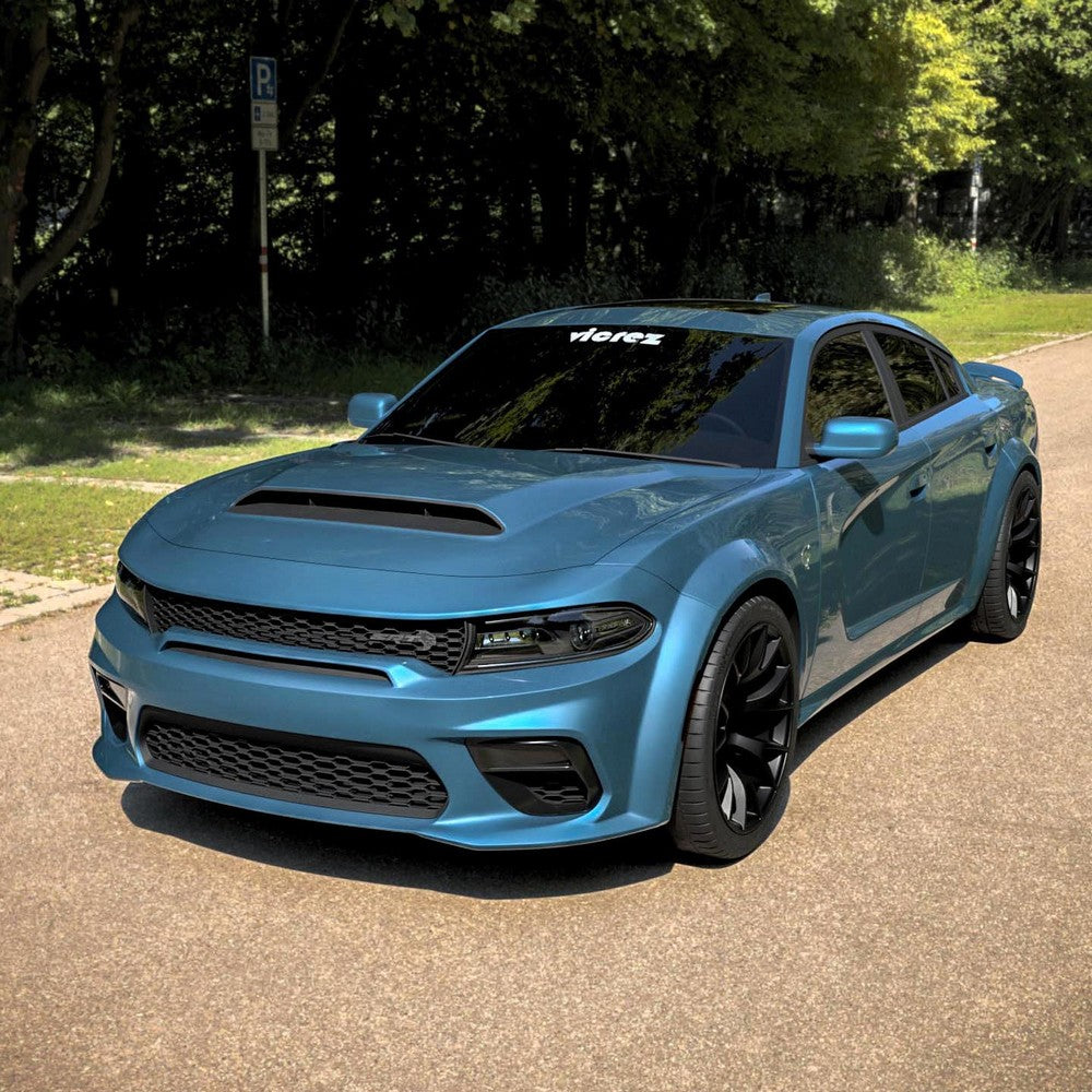 2015-2023 Dodge Charger Demon Style Hood w/ Vent Scoop - Vicrez