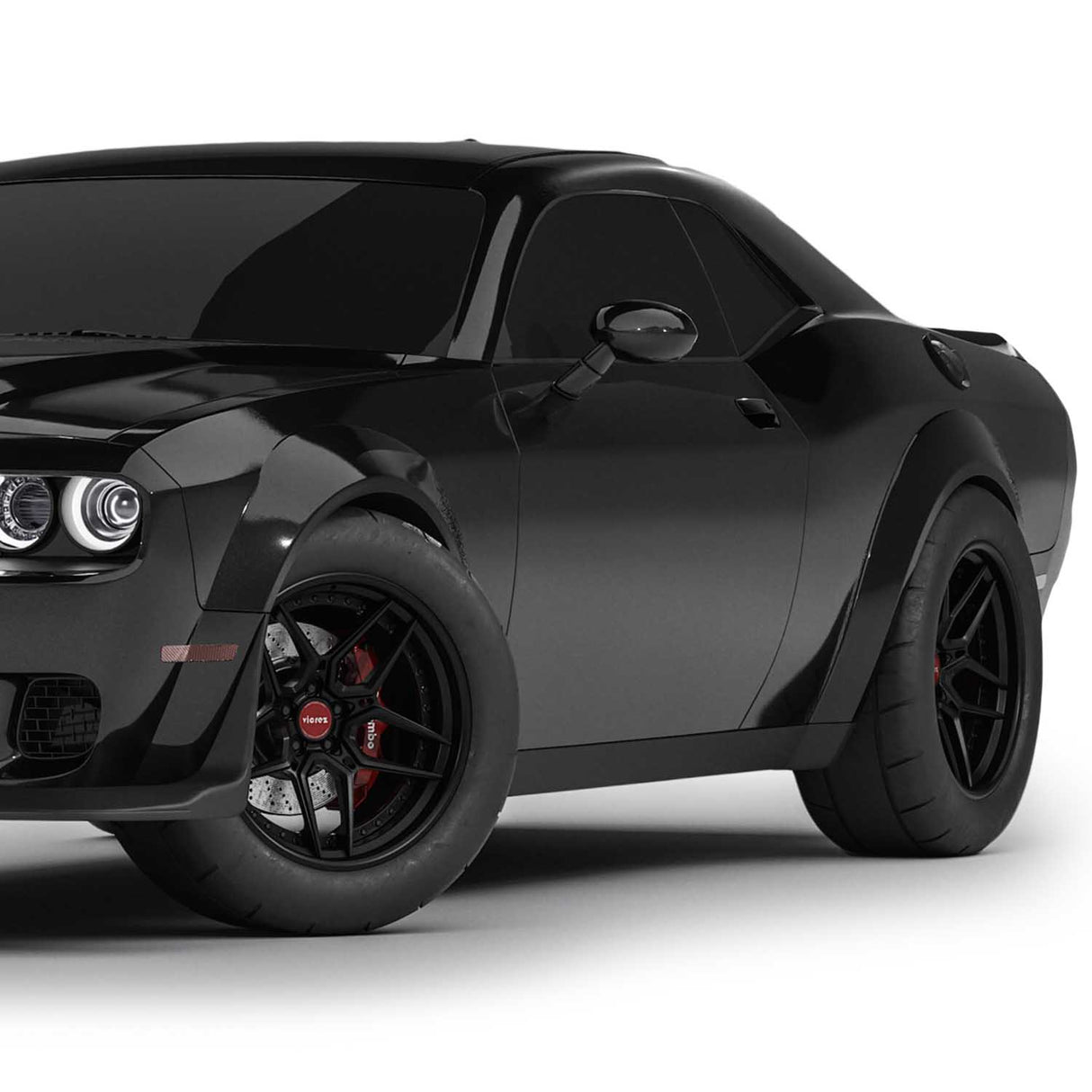 2008-2023 Dodge Challenger Demon Style Wide Body Kit - Vicrez