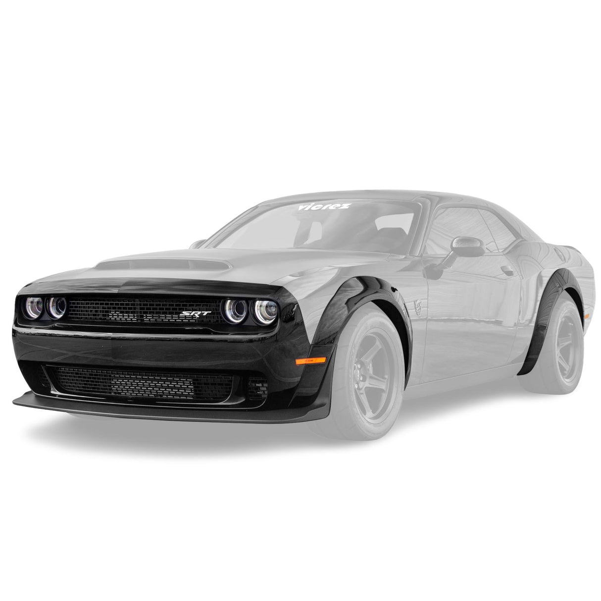 2008-2023 Dodge Challenger Demon Style Wide Body Kit - Vicrez