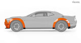 2008-2023 Dodge Challenger Demon Style Wide Body Kit - Vicrez